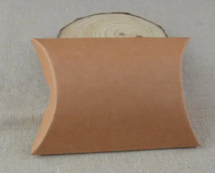 100 штук бумажная коробочка для конфет, в форме подушечки конфеты-красочная Подушка конфетная коробка Европейская Подушка Коробка Подарочная сумка подарочные коробки - Цвет: Khaki