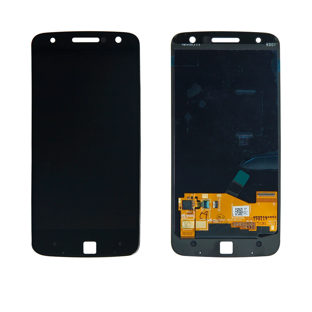 Для Moto Z Droid XT1650 XT1650-01 XT1650-03 сенсорный экран дигитайзер ЖК-дисплей сборка Замена