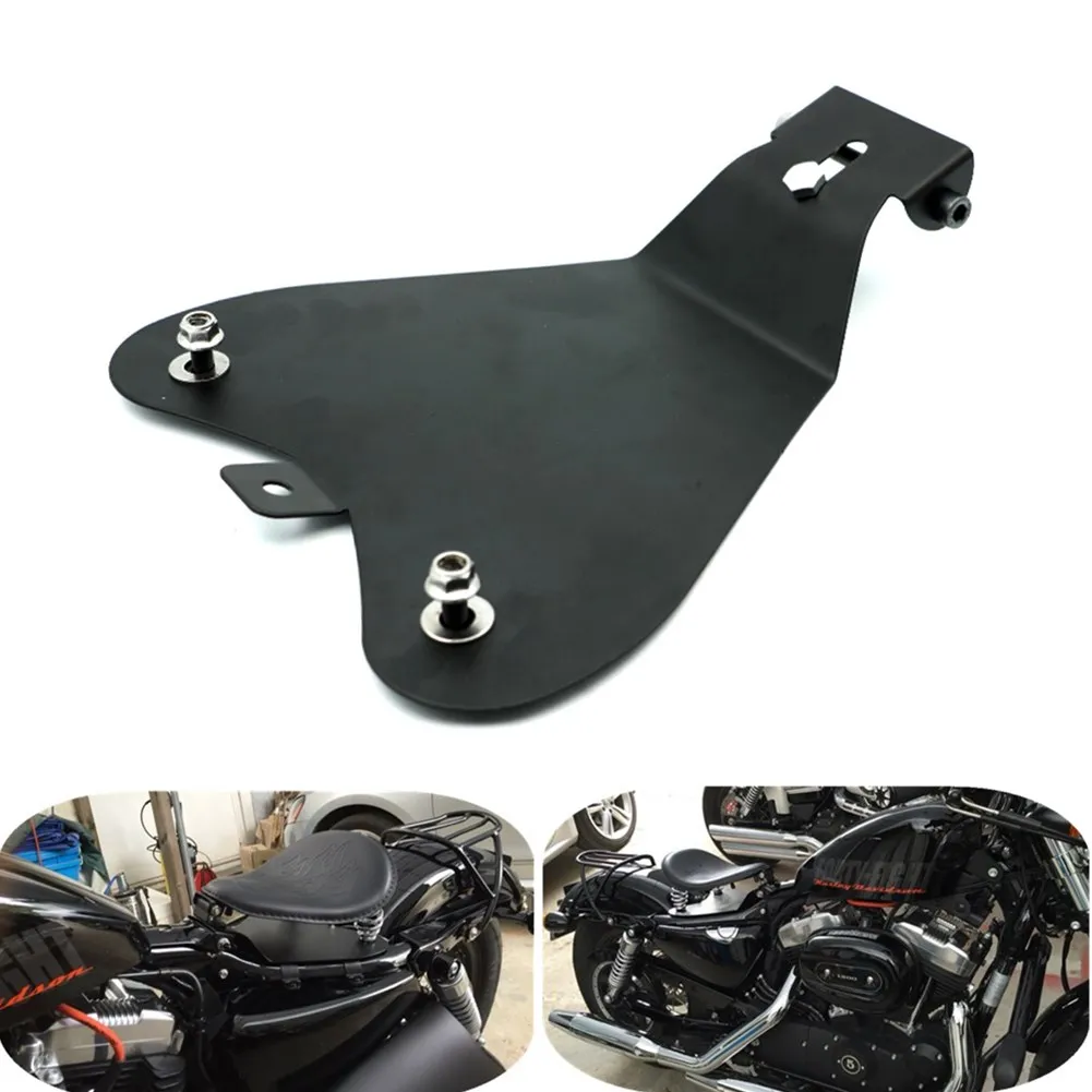 

Motorcycle Solo Seat Baseplate Bracket For Harley Forty Eight Sportster 1200 883 Honda Yamaha Kawasaki Suzuki Bobber Chopper