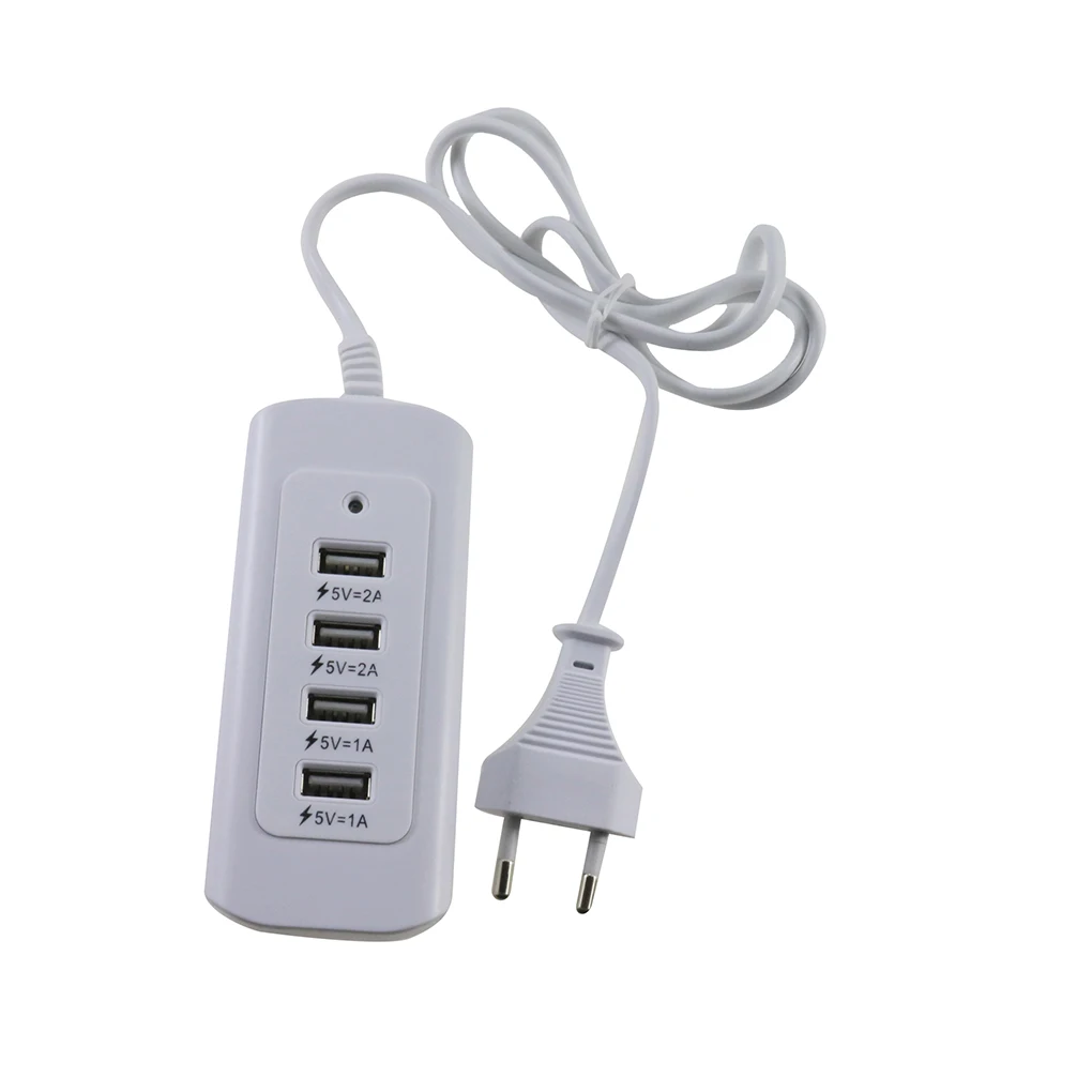 

4 Usb Ports Station Usb Socket Power Strip 2 * 5V/2A 2 * 5V/1A US