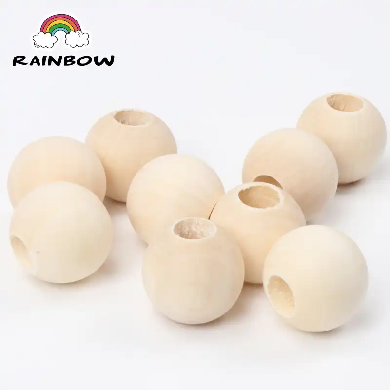 20pcs 20x10mm Oval Tube Brown Natural Wood Loose Crafts Beads Wholesale lot