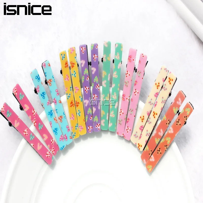 Isnice 12 шт./партия новые модные классические длинные заколки для волос европейские