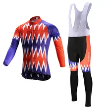 Cycling font b Men s b font Suit Jerseys Newest Pro Fabric Wear Long Set Bike
