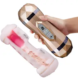 Секс-игрушки автоматический мастурбатор чашка 3D Вагина/оральный двойной туннель карман, самолет чашка мастурбация мужской минет киска
