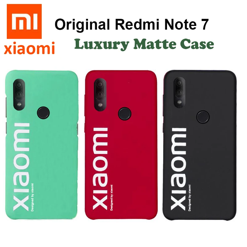 Высококачественный Оригинальный чехол для Xiaomi Redmi Note7 note 7 Pro Роскошный защитный