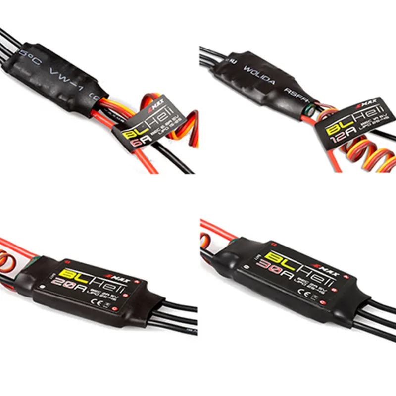 EMAX BLHeli программа ESC 6a 12A 20A 30A (2 ~ 4 s) ЦМП бесщеточный Скорость контроллер| |