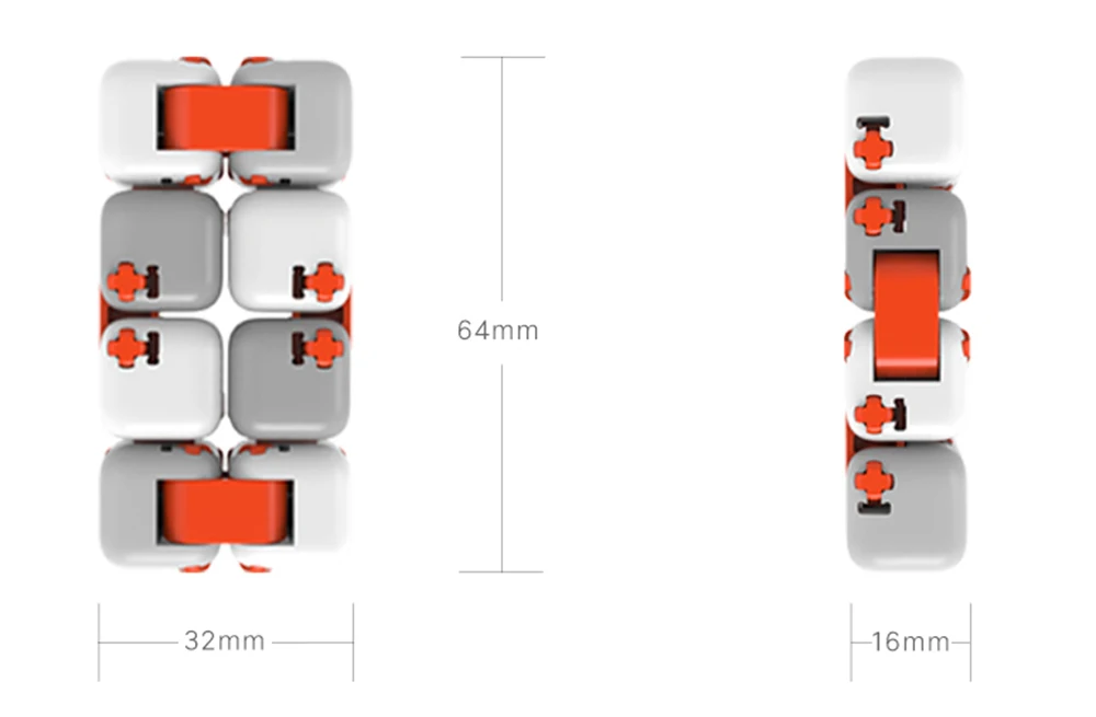 Original Xiaomi Mitu Spinner Finger Bricks Magic Square Intelligence Toys Portable Smart Finger Mini Toys Safety Gift For Kids 17