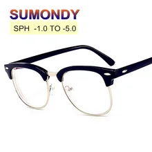 Диоптрия-1-1,5-2-2,5-3-3,5-4-4,5-5 очки для близорукости для женщин и мужчин близорукие очки конечный продукт UF16