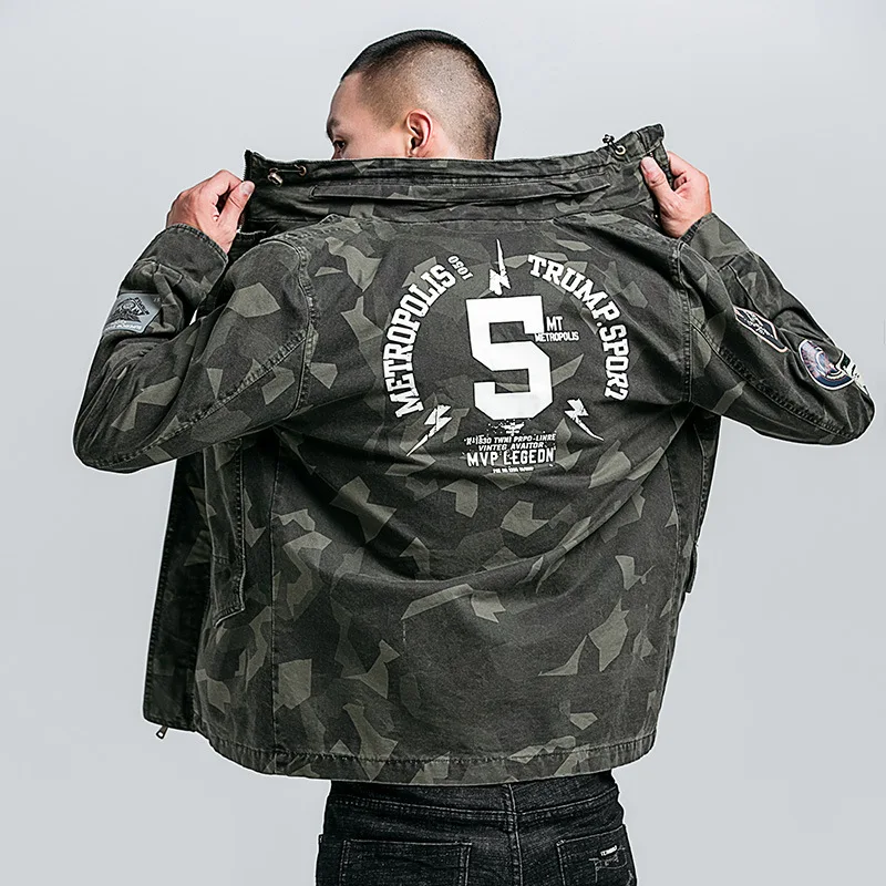 Gustomerd Veste Manteaux Multicam Marque Militaire Hiver Camouflage Mâle Gray green Vêtements Automne Casual Hommes Mince De Blousons bf7g6yIvY