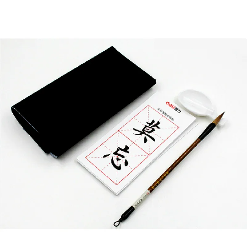 DELI Water Rewritable Calligraphy Practice Cloth Pad Brush Pen Cloth