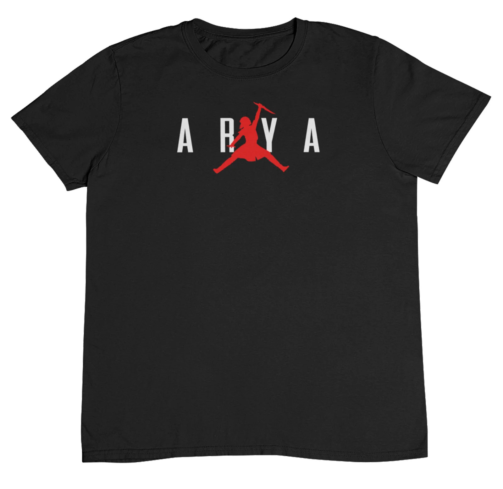 Arya Air футболка спортивная игра престолов поппури Arya Hero of winterfell GOT Tee