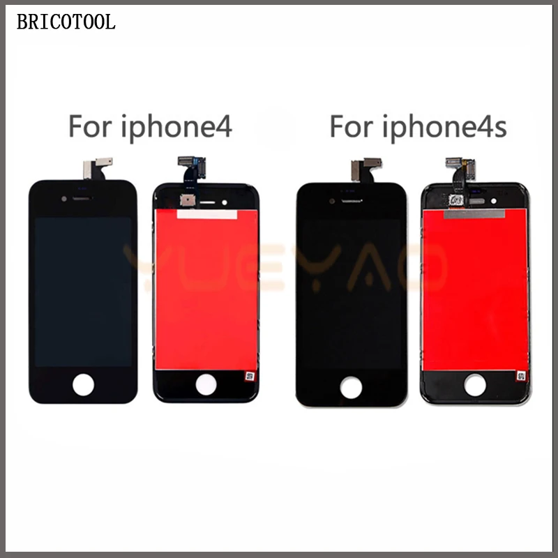 

YUEYAO AAA Quality LCD Screen For iPhone 4 4S LCD Display Touch Screen Digitizer Assembly Replacement