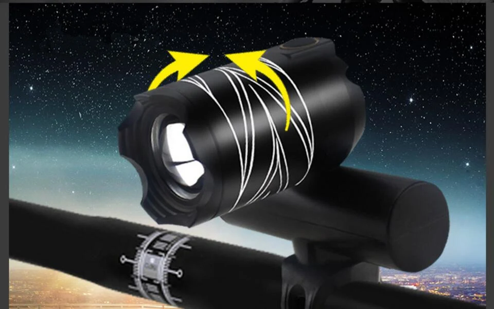 Top bike light bicycle front headlights T6 night riding light flashlight mountain bike USB rechargeable headlight glare F1243YQ 3 Top bike light bicycle front headlights T6 night riding light flashlight mountain bike USB rechargeable headlight glare F1243YQ 3