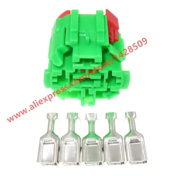 

5 Sets 5 Pin Auto Fan Relay Socket Automotive Radiator Wire Plug For Citroen Beverly Elysee 455 01E 225 45501E225