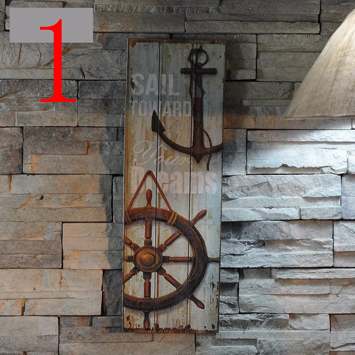 Retro Vintage Wooden Signs Plaques Wall Art Picture