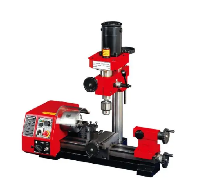 

M1 250mm Micro Multi-function Machine Drilling and Milling Lathe machine 220V