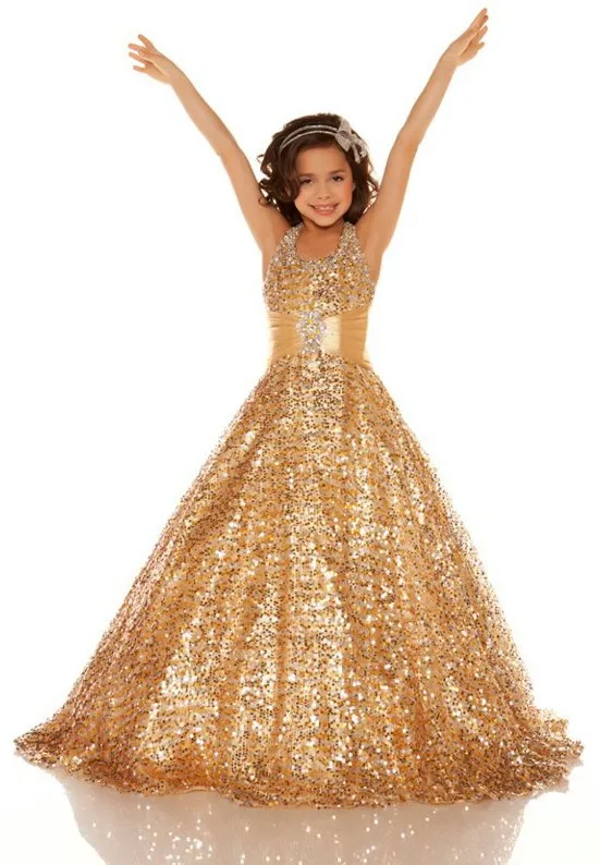 gold floor length gown