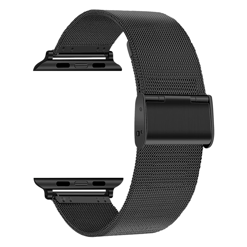 Миланская петля ремешок для apple watch band 5 4 44 мм 40 мм correa aple watch 42 мм 38 мм браслет из нержавеющей стали аксессуары для iwatch