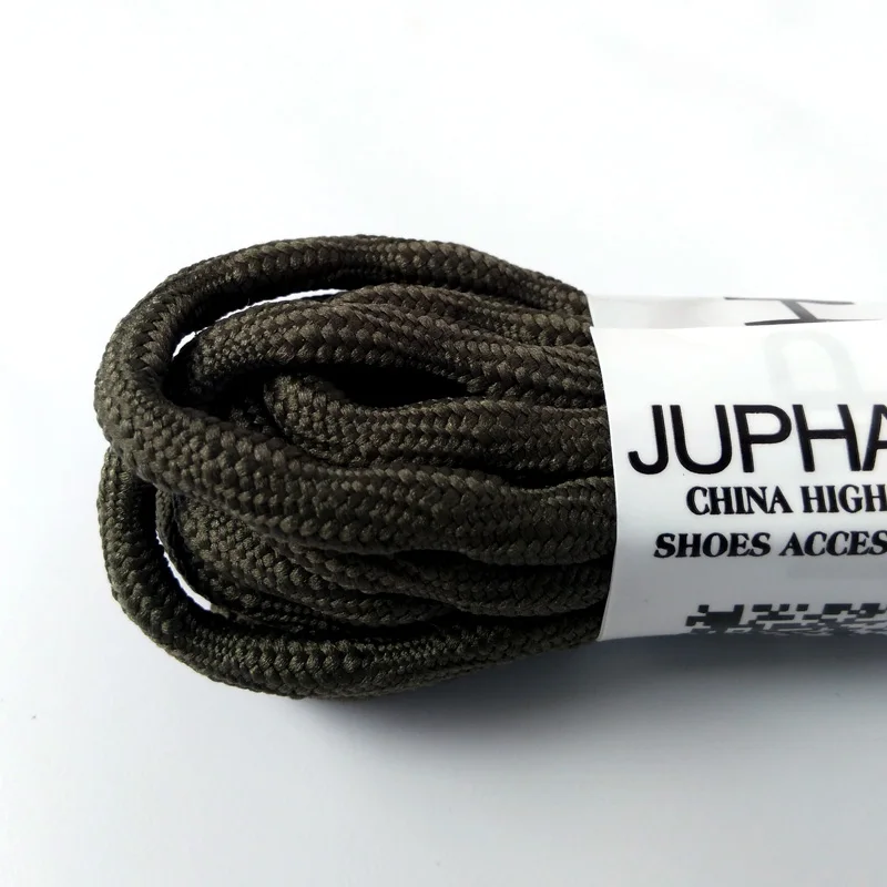 JUP1-50 Pairs Dark Green Round Shoelaces Sneaker Shoe Laces Sport Boot lace Athletic Shoe String Sports Unisex Different Lengths