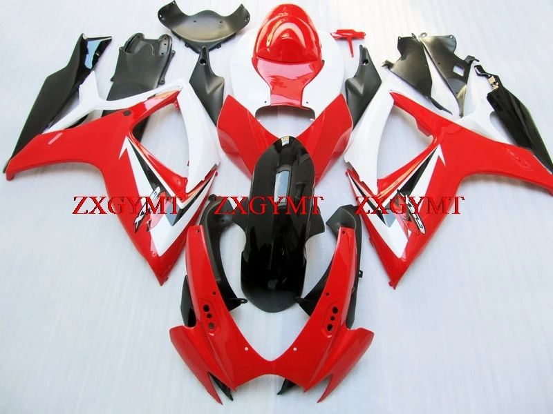 

Bodywork for GSX R 600 2006 - 2007 K6 Plastic Fairings GSX R 750 2006 Red White Fairing GSX-R600 07
