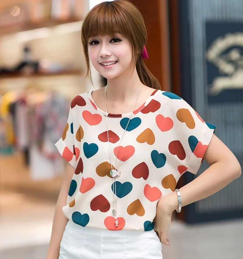 Aliexpress.com : Buy High Quality Heart Printed Summer