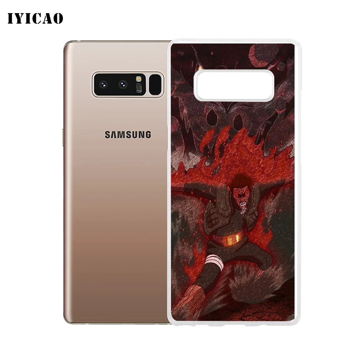 IYICAO Naruto Kakashi Guy Мягкий силиконовый чехол для телефона Samsung A5 A6 Plus A7 A8 A9 J3 J5 J7 Note 8 9 TPU