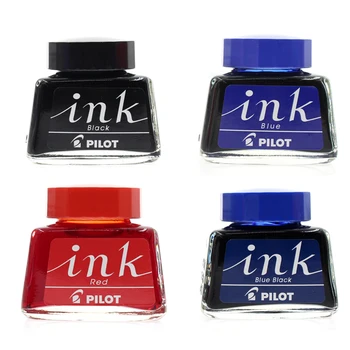 

Pilot Fountain Pen Ink Black/Blue/Red 30ml Non-carbon for 78G 88G FP-50R FKA-1SR Smooth Fast Dry Ink-30