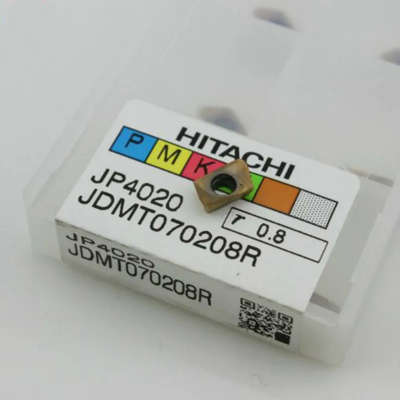 

JDMT070208R JP4020 original HITACHI carbide insert milling insert 10PCS/LOT