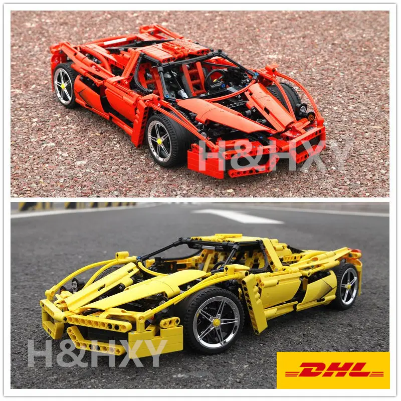 

DHL IN STOCK DECOOL 3382 1367Pcs technic formula speed Champions racer car sets model building blocks city avion MOC F1 Enzoed