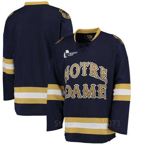 Notre Dame Fighting Irish College Ice Hockey Jersey Men's Embroidery