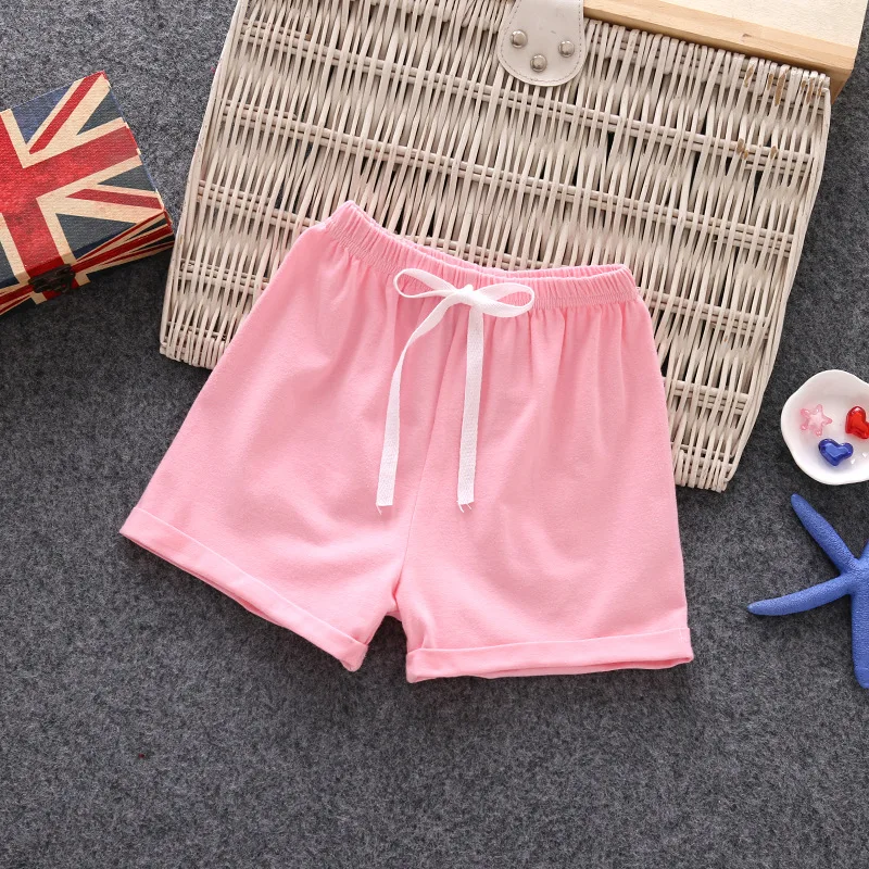 Promotion Summer Boys Girls Shorts Children Candy Colore Cotton Casual ...