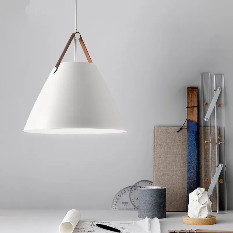 Современный подвесной светильник конус белый hanglamp обеденная Гостиная Бар