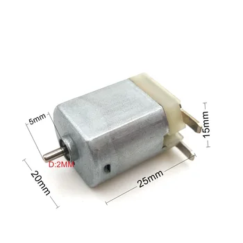 

1PC DC 6V 12V 130 All metal Micro Motor Toy motor for DIY Toys Hobbies Smart Car