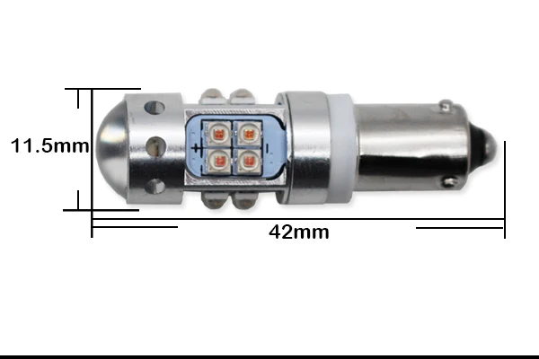 IJDM H21W BAY9s светодиодный Сменные лампы для позиционирования парковочных огней или резервного заднего тормоза LightsTurn сигнала(белый красный янтарь