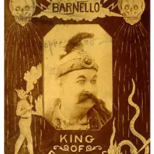 Pósteres Vintage de circo Barnello rey de los reyes del fuego pinturas clásicas en lienzo pósteres de pared Vintage pegatinas decoración del hogar regalo