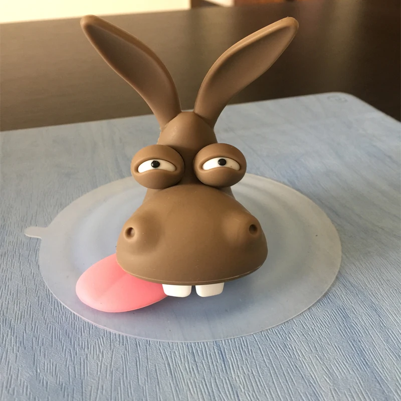 James Donkey Logo Model Donkey Head Mouse Wire Clip,Cable Organizer for iphone6,Mouse Bungee,Cable holder Lovely Decoration Gift