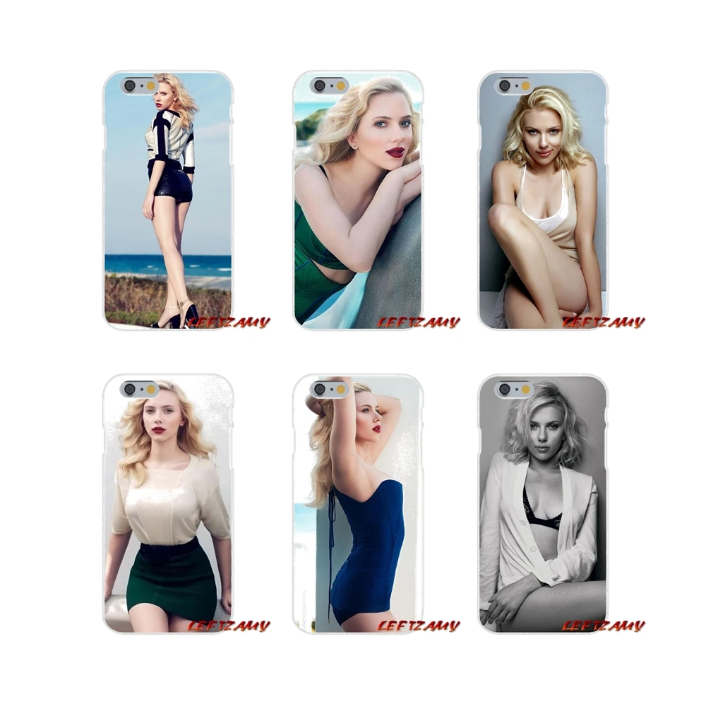 Scarlett Johansson For iPhone X XR XS MAX 4 4S 5 5S 5C SE 6 6S 7 8 Plus Accessories Phone Shell Covers | Мобильные телефоны и