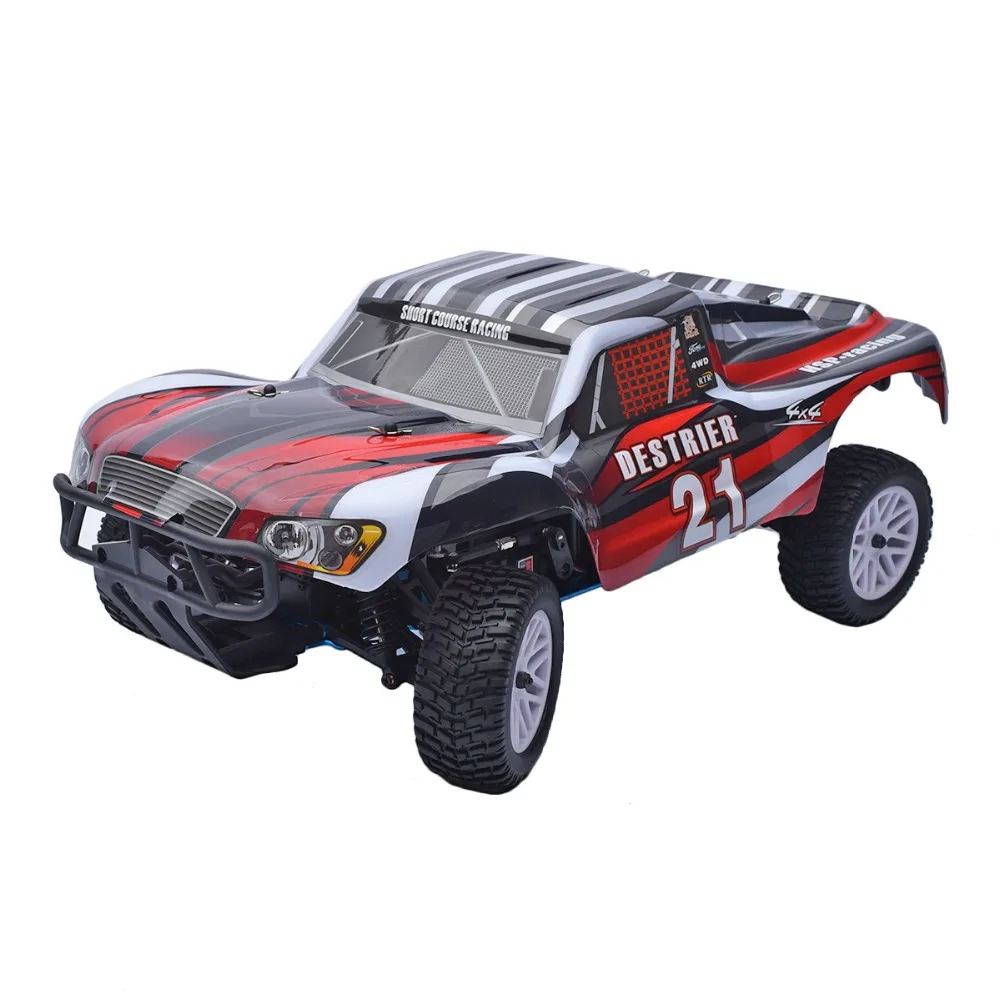 HSP 1 10 Scale 2 4GHz RTR 18cxp Nitro Gas 4WD Radio Remote Control RC Short