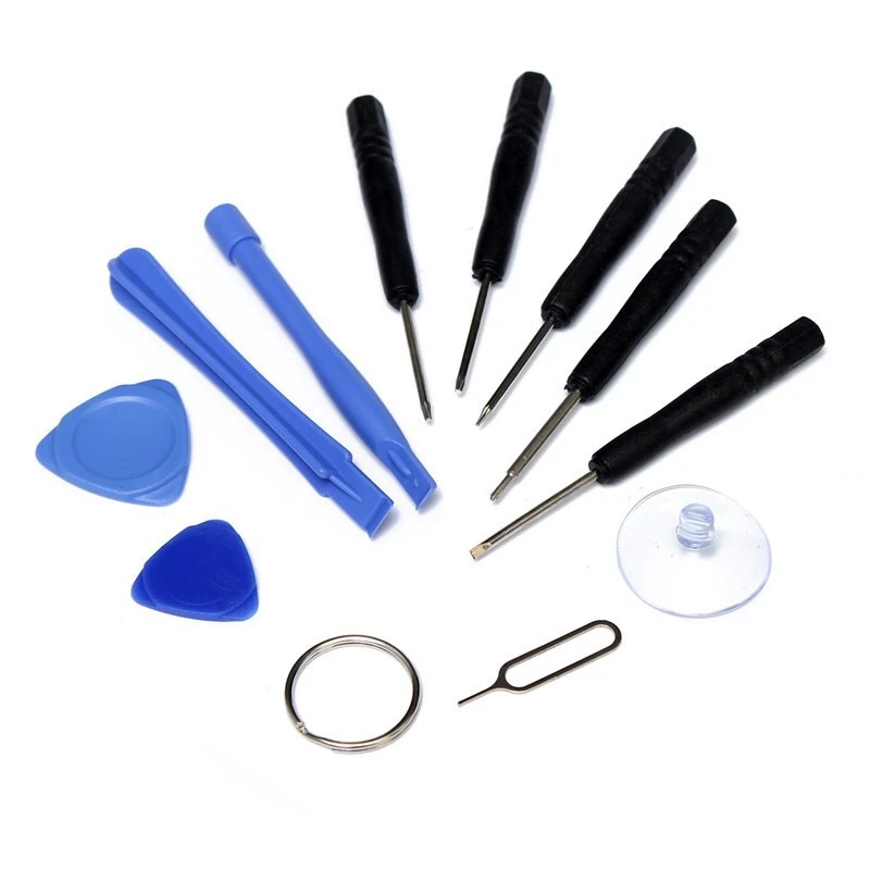

Screwdriver Set 11 in 1 Cell Phone Opening Pry Repair Tool Kits Smartphone Screwdrivers Tool For iPhone Samsung HTC Moto Sony