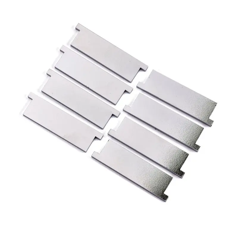 

8pcs Guitar Rail Pole Block Metal For Pickup Humbucker 6 String