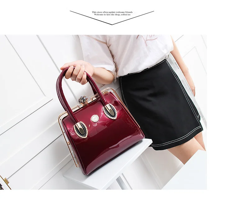 Moda de luxo feminina mensageiro saco ocasional