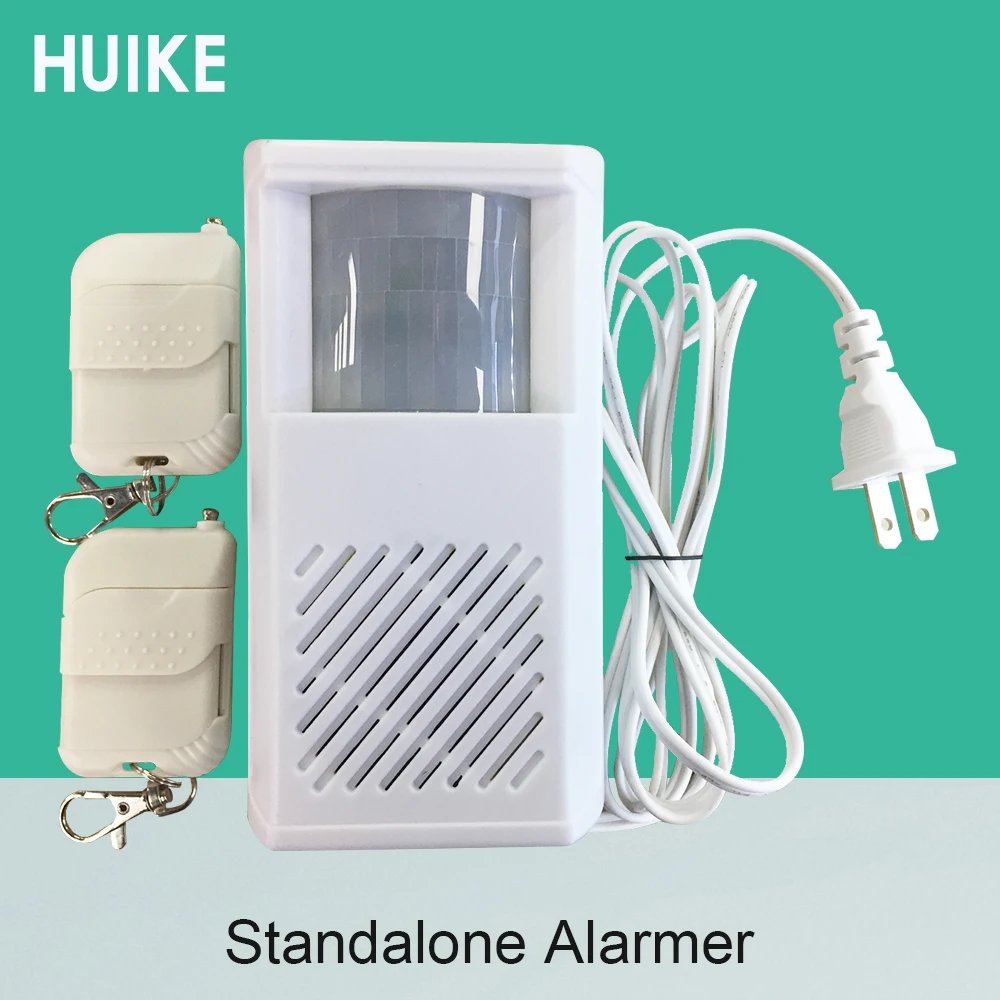 

1 Set Working Alone PIR Motion Alarm Detector Remote control to arming Intruder Sensor Wireless control anti theft electric dog