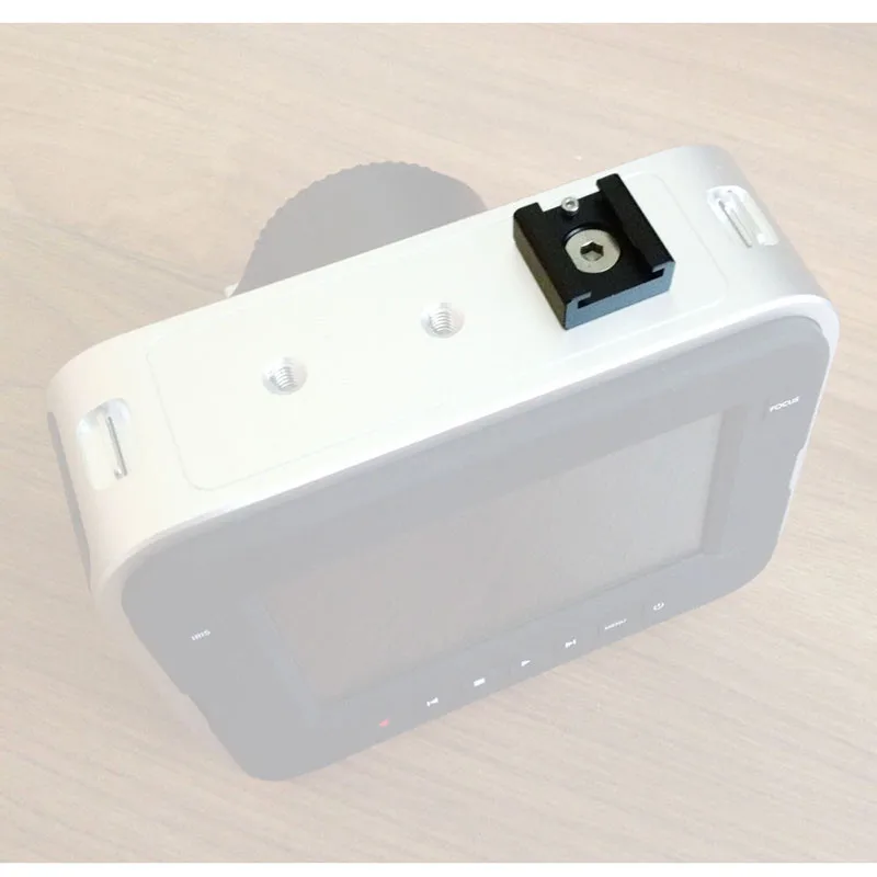 2 Adet Soğuk Sıcak Ayakkabı Hotshoe Adaptörü fr DSLR Arka Işık Işığı Mikrofon Blackmagic Sinema Fotoğraf Makineleri Parça Aksesuarları C0993 (3)