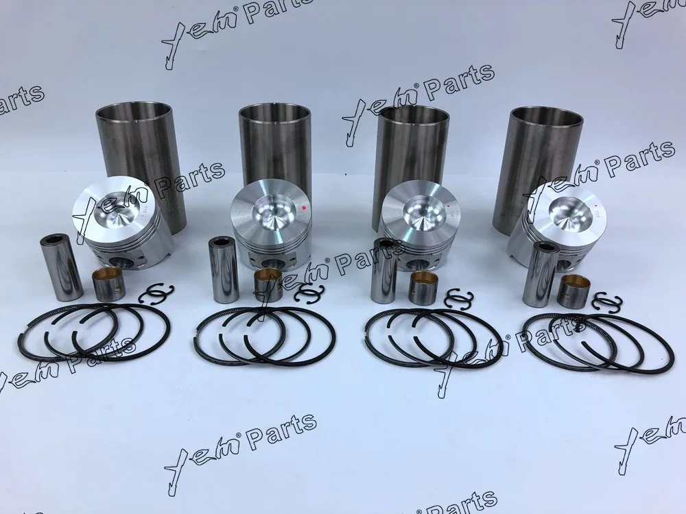 

Запчасти для двигателя Yanmar TK486 4TNE86 комплект вкладышей с поршнем + поршневое кольцо + комплект прокладок + гильза цилиндра