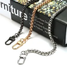 Por Bag Snake Shoulder Strap Aequeen Diy Chain Strap Metal 120cm Shoulder Bag Straps Replacement Belts Accessories Parts Snake