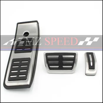 

For Audi A4 B9 A5 F5 2016 2017 AT Sedan Avant Sport Automatic High Quality Stainless Steel Fuel Brake Footrest Pedal Cover