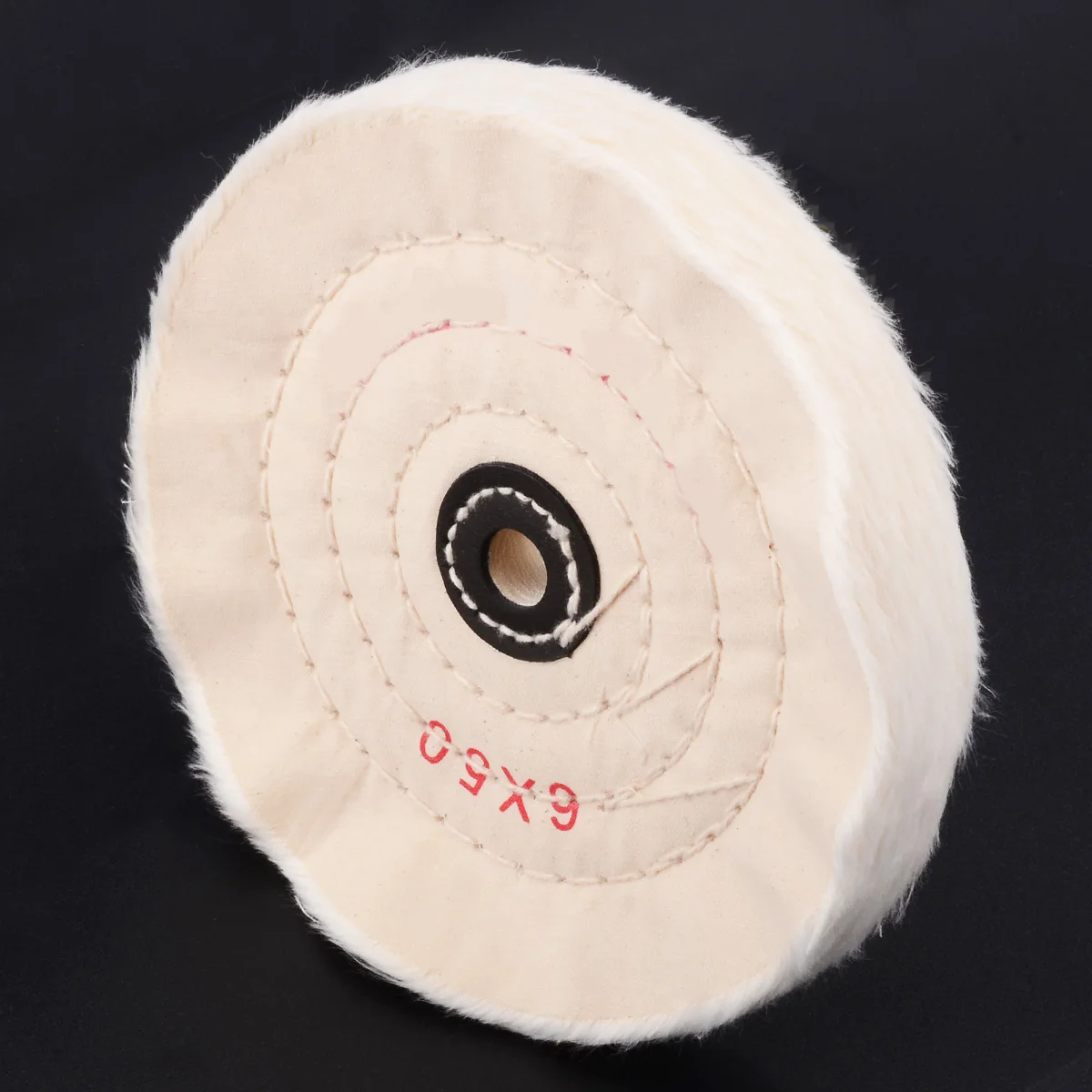 1pc 6inch 150mm White Flannel Polish Grinder Pad Cloth Buffing Polishing Wheel Disc Buffer Multi for Metal Marble Glass Ceramics