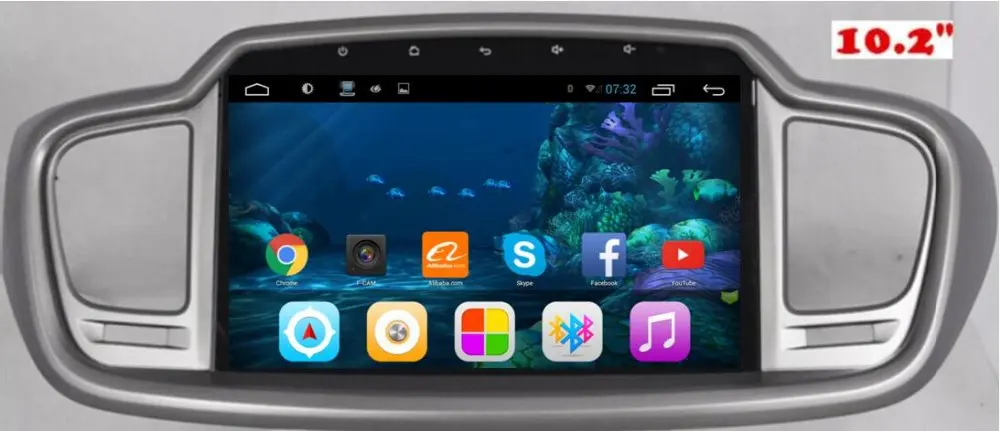 Flash Deal DSP Carplay IPS 2GB Ram 32G Rom 10.2inch Android 7.1 Car DVD Gps For Kia Sorento 2015 2016 Vedio Audio Stereo Radio Navigation 0