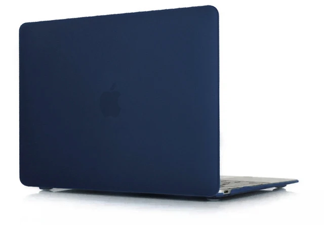 Чехол для ноутбука Apple MacBook Air Pro retina 11 12 13 15 для mac '' Air 13 Pro 13 15 дюймов с сенсорной панелью - Цвет: Peony blue Matte