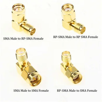 

18 Pcs SMA Kits Connector Male Female Plug Antenna Converter Adapter Coax Set